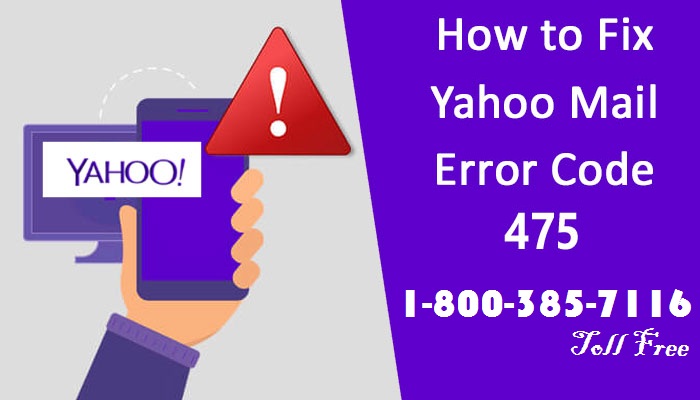 How to Fix Yahoo Mail error code 475
