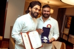 69th National Awards, 69th National Awards, allu arjun celebrates receiving national award, National awards