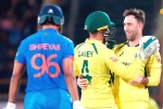 Australia vs india match, Third ODI news, australia won by 66 runs in the third odi, Glenn maxwell