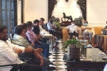 Tollywood updates, Tollywood, chiranjeevi chairs a crucial meeting at his home, Tollywood updates Tollywood updates, Tollywood, chiranjeevi chairs a crucial meeting at his home, Tollywood updates