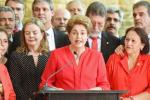 with an economy in deep recession. The move puts an end to the 13 years in power of her left-wing Workers' Party., which left Latin America's largest nation adrift, brazil president dilma rousseff removed from office, Dilma rousseff