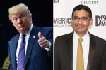 Dinesh D'Souza, Dinesh D'Souza, trump pardons indian american conservative commentator dinesh d souza, Preet bharara