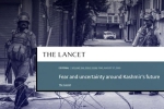 Jammu and Kashmir, The Lancet editorial, indian origin doctors union condemns the lancet for j k editorial, Hss Jammu and Kashmir, The Lancet editorial, indian origin doctors union condemns the lancet for j k editorial, Hss