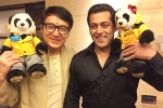 Jackie Chan Indian trip, Jackie Chan latest, jackie and salman khan bond in mumbai, Tubelight