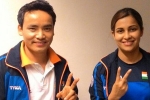 ISSF World Cup, Heena Sindhu, jitu rai heena sindhu wins issf world cup the mixed team event, Indian shooter