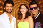 Vijay Deverakonda news, Vijay Deverakonda new updates, koffee with karan vijay deverakonda makes sensational revelations, Disney plus hotstar