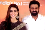 Kriti Sanon about Prabhas, Prabhas, kriti sanon lauds prabhas, Adipurush team
