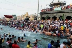 kumbh mela 2019 shahi snan dates, pravasi bharatiya, kumbh mela 2019 indian diaspora takes dip in holy water at sangam, Kumbh mela