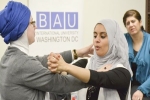self-defence classes, Hijab-grab incidents, muslim women in us turn to self defence to combat hijab grab, Hijab self-defence classes, Hijab-grab incidents, muslim women in us turn to self defence to combat hijab grab, Hijab