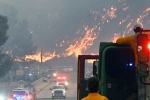 Los Angeles Wildfire pictures, Los Angeles Wildfire news, new wildfire erupts near los angeles, A k anthony