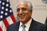 Zalmay Khalilzad, Pakistan, us envoy to pakistan suggests india to talk to taliban for peace push, Afghan president