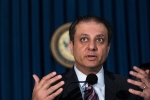 Bharara meet Trump, Preet Bharara, preet bharara meets trump agrees to stay on as us attorney, Preet bharara