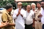 Rajinikanth conductor, Rajinikanth with BMTC bus staff, rajinikanth visits jayanagar bmtc, Bmtc