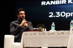 Ranbir Kapoor news, Ranbir Kapoor speech, ranbir kapoor on portrayal of violence in animal, Karan johar