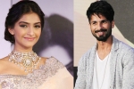 Shahid Kapor, Sonam Kapoor updates, shahid and sonam hottest vegeterians, Shahid kapor