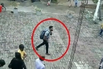 sri lanka blasts, sri lanka bombings, watch footage of suspected suicide bomber entering sri lankan church released, Sri lanka blasts