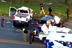 Texas Road accident breaking news, Texas Road accident breaking news, texas road accident six telugu people dead, Telugu people