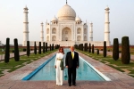 Taj Mahal, India visit, president trump and the first lady s visit to taj mahal in agra, Billboard