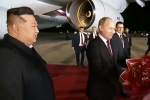 Putin at Pyongyang, Kim Jong Un, vladimir putin s rare visit to north korea, Kim jong un