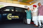 MPV Innova HyCross, World's First Flex Fuel Ethanol Powered Car, world s first flex fuel ethanol powered car launched in india, Diesel