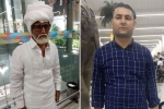 jayesh patel in rajiv gandhi international airport, Jayesh patel, young man caught posing as senior citizen to fly to abroad, Central industrial security force