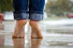 feet in monsoon, Keep feet neat and clean, 4 steps to follow to keep your feet neat and clean in monsoon, Footwear