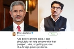 Dhruva Jaishankar, minister of external affairs, new foreign minister s son dhruva jaishankar says he can t help with passport woes in cheeky tweet, Dhruva