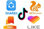 China, India, indian govt bans tiktok camscanner uc browser and 56 other chinese apps, Chinese apps