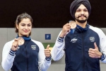 Manu Bhaker bronze, Manu Bhaker news, manu bhaker makes olympics history for india with second bronze, Pv sindhu