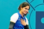 Manu Bhaker, Manu Bhaker returns to India, manu bhaker missed to create history, Badminton