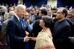 joe biden with Indians, AAPI communities, indian americans likely to support joe biden in democratic primary, Tulsi gabbard