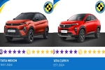 Tata Nexon and Curvv NCAP test, Tata Nexon, tata nexon and curvv score 5 stars in bharat ncap crash tests, Tata curvv