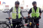 india to mecca by road, hajj on bicycle from india, two indian men cycling to mecca for haj while fasting for ramadan, Hajj
